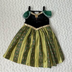 Disney Parks Frozen Princess Anna Dress Costume Girls Size XS (4-5)